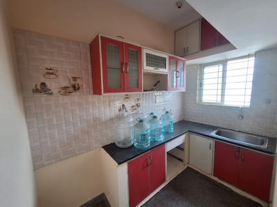 Kitchen Image of 750 Sq.ft 2 BHK Builder Floor for rent in Hongasandra Bengaluru for Rs. 20000