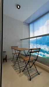 Balcony Image of 550 Sq.ft 1 BHK Apartment / Flat for sale in Vakratunda Anantaraa Tower 1, Thane West Thane for Rs. 8299000