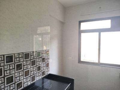 Kitchen Image of 700 Sq.ft 1 BHK Apartment / Flat for rent in Unique Greens, Thane West Thane for Rs. 17100
