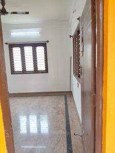 Main Entrance Image of 700 Sq.ft 1 BHK Independent House for rent in New Tippasandra Bengaluru for Rs. 22500