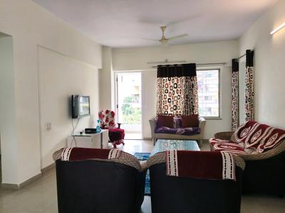Living Room Image of 1650 Sq.ft 3 BHK Apartment / Flat for rent in Spine Road Pune for Rs. 40000