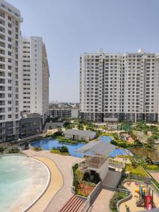 Image of 1208 Sq.ft 2 BHK Apartment / Flat for rent in Puravankara Palm Beach, Kyalasanahalli, Bengaluru for Rs. 42000