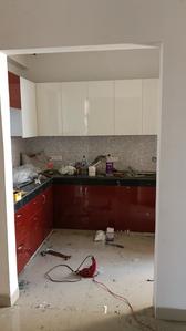 Kitchen Image of 1599 Sq.ft 3 BHK Apartment / Flat for rent in Sanchar Palm Valley, Wave City Ghaziabad for Rs. 16999