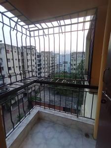 Balcony Image of 1045 Sq.ft 3 BHK Apartment / Flat for rent in Bengal Sisirkunja, Madhyamgram Kolkata for Rs. 16000
