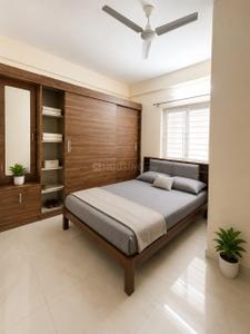Bedroom Image of 1400 Sq.ft 2 BHK Apartment / Flat for rent in Kaggadasapura Bengaluru for Rs. 39000