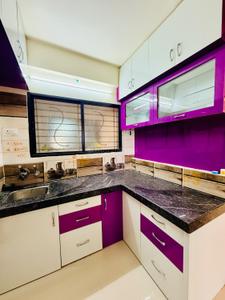 Kitchen Image of 550 Sq.ft 1 BHK Apartment / Flat for sale in Chandrakiran Nagar Nagpur for Rs. 2570000