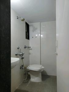 Common Bathroom Image of 583 Sq.ft 1 BHK Apartment / Flat for sale in Thakur Galaxy, Boisar Mumbai for Rs. 2300000