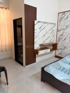 Bedroom Image of 500 Sq.ft 1 BHK Independent House for rent in Chitrakoot Nagar Udaipur for Rs. 16000