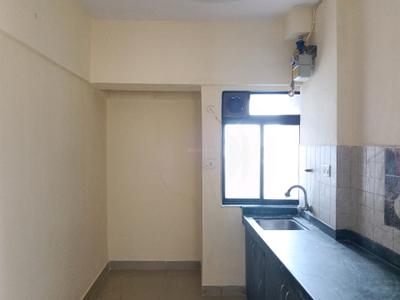 Kitchen Image of 950 Sq.ft 2 BHK Apartment / Flat for rent in Raunak Unnathi Woods, Kasarvadavali Thane for Rs. 25000