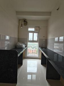Kitchen Image of 1240 Sq.ft 3 BHK Apartment / Flat for rent in Kalwa Thane for Rs. 55000