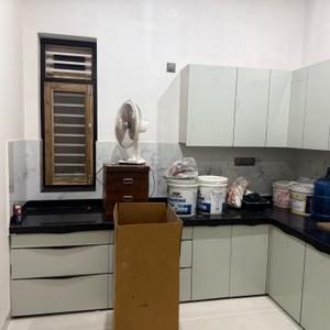 Kitchen Image of 1200 Sq.ft 2 BHK Builder Floor for rent in P J Sumer Nagar Villas New, Mansarovar Extension Jaipur for Rs. 14000