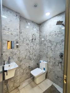 Bathroom Image of 540 Sq.ft 2 BHK Apartment / Flat for rent in Nawada New Delhi for Rs. 20000