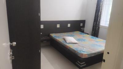 Bedroom Image of 750 Sq.ft 2 BHK Apartment / Flat for rent in Neo Regal, Moshi Pune for Rs. 21000