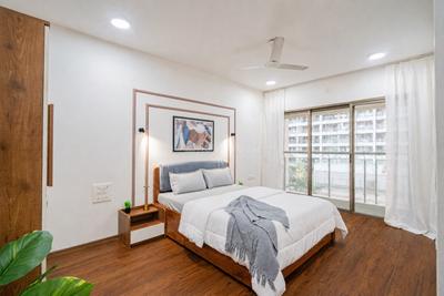 Bedroom Image of 1050 Sq.ft 2 BHK Apartment / Flat for sale in K Raheja Vistas, Powai Mumbai for Rs. 28500000