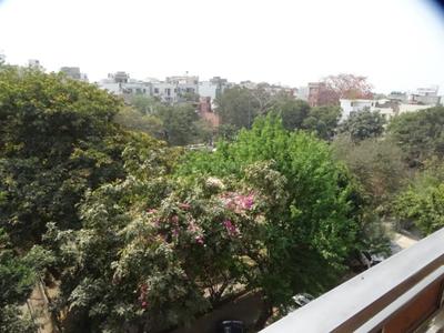 Balcony Image of 1500 Sq.ft 3 BHK Independent House for rent in Chittaranjan Park New Delhi for Rs. 80000