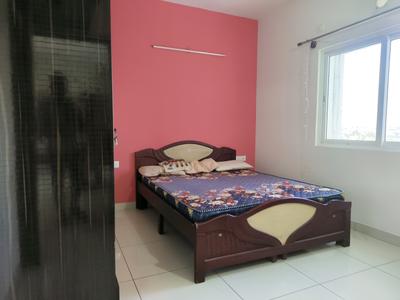 Bedroom Image of 980 Sq.ft 2 BHK Apartment / Flat for rent in Prestige Jindal City, Anchepalya Bengaluru for Rs. 42000