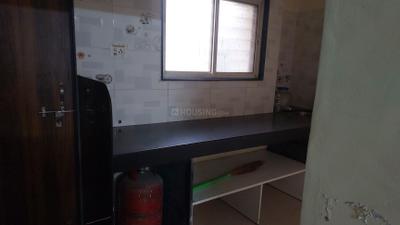 Kitchen Image of 600 Sq.ft 1 BHK Independent House for rent in Mundhwa Pune for Rs. 17000