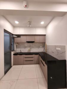 Kitchen Image of 1600 Sq.ft 3 BHK Apartment / Flat for rent in Adani Amogha, Shantigram Ahmedabad for Rs. 36500