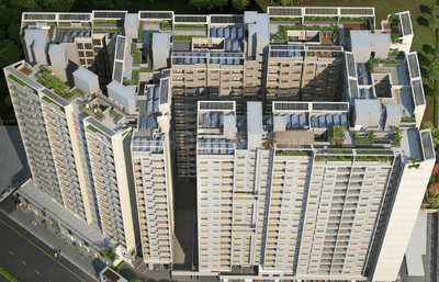 Image of 1024 Sq.ft 2 BHK Apartment / Flat for sale in Global Platinum Citylights Phase 2, Moshi, Pune for Rs. 6835213