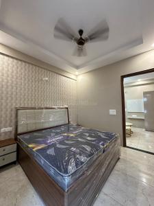 Bedroom Image of 700 Sq.ft 1 BHK Builder Floor for rent in Sector 46 Gurgaon for Rs. 36000