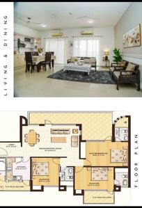 Image of 1700 Sq.ft 3 BHK Apartment / Flat for sale in Mapsko Royale Ville, Sector 82, Gurgaon for Rs. 19200000