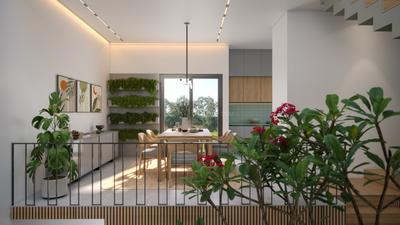 Hall Image of 1619 Sq.ft 3 BHK Apartment / Flat for sale in SB Urban Park, Thanisandra Bengaluru for Rs. 20620000