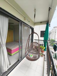 Balcony Image of 1000 Sq.ft 2 BHK Apartment / Flat for sale in Bodakdev Ahmedabad for Rs. 6500000