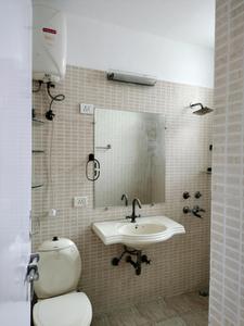 Bedroom Two Image of 1700 Sq.ft 3 BHK Apartment / Flat for rent in CGHS Roop Villa Apartment, Sector 24 Dwarka New Delhi for Rs. 48000