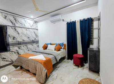 Bedroom Image of 1200 Sq.ft 2 BHK Independent House for rent in Akshita Heights 6, Malkajgiri Secunderabad for Rs. 25500