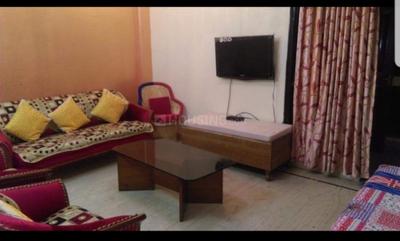 Bedroom Image of 416 Sq.ft 1 BHK Builder Floor for rent in Old Double Storey, Lajpat Nagar New Delhi for Rs. 24000