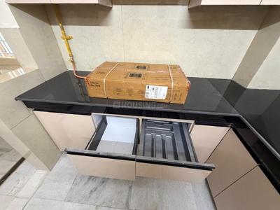 Kitchen Image of 1100 Sq.ft 2 BHK Apartment / Flat for rent in Agarwal Aditya Mega City, Indirapuram Ghaziabad for Rs. 32000