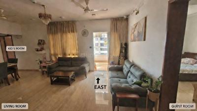Hall Image of 1100 Sq.ft 3 BHK Apartment / Flat for rent in VTP Leonara H Building, Mahalunge Pune for Rs. 42000