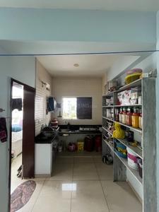 Kitchen Image of 666 Sq.ft 2 BHK Apartment / Flat for sale in Aashutosh Iskcon Ambito, Mavdi Rajkot for Rs. 3200000