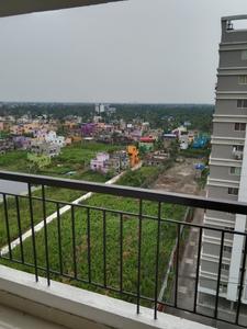 Balcony Image of 1100 Sq.ft 3 BHK Apartment / Flat for sale in Srijan Greenfield City, Maheshtala Kolkata for Rs. 7500000