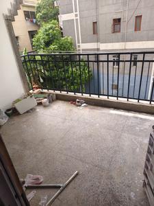 Balcony Image of 1300 Sq.ft 3 BHK Apartment / Flat for rent in Jai Lakshmi Apartment, Patparganj New Delhi for Rs. 39000