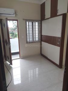 Bedroom Image of 550 Sq.ft 1 BHK Builder Floor for rent in Kondapur Hyderabad for Rs. 24000