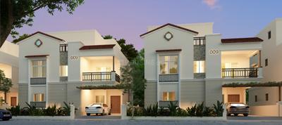 Image of 2176 Sq.ft 4 BHK Villa for sale in Praneeth Pranav Grove Park, Gagillapur, Hyderabad for Rs. 16900000