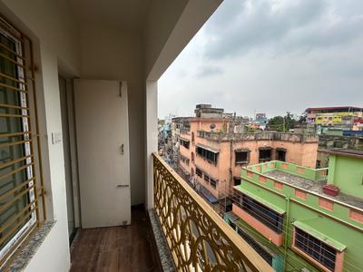 Balcony Image of 1050 Sq.ft 3 BHK Apartment / Flat for sale in Belghoria Kolkata for Rs. 4725000