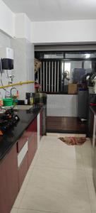 Kitchen Image of 1000 Sq.ft 2 BHK Apartment / Flat for rent in Roongta Shree Tirumala Omkar Apartment, Gangapur Nashik for Rs. 16000