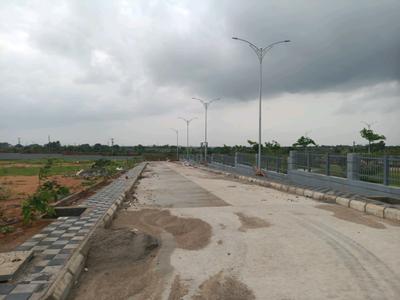 Image of 160 Sq.ft Residential Plot / Land for sale in JB Harmony Woods, Thummaloor, Hyderabad for Rs. 3800000