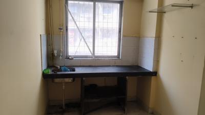 Kitchen Image of 350 Sq.ft 1 BHK Apartment / Flat for rent in Andheri East Mumbai for Rs. 23000