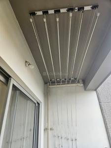 Balcony Image of 788 Sq.ft 1 BHK Apartment / Flat for rent in Goyal Footprints, Chokkanahalli Bengaluru for Rs. 29000
