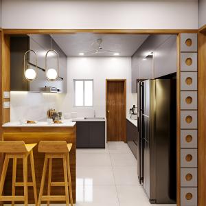 Kitchen Image of 750 Sq.ft 2 BHK Villa for sale in Thiruvallur Chennai for Rs. 3800000