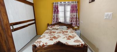 Bedroom Image of 1200 Sq.ft 2 BHK Independent House for rent in Duo City, Begur Bengaluru for Rs. 35000