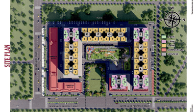 Image of 900 Sq.ft 3 BHK Apartment / Flat for sale in Arttech Maulshree Heights, Sector 84, Faridabad for Rs. 6800000