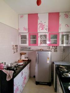 Kitchen Image of 840 Sq.ft 2.5 BHK Apartment / Flat for sale in Bhakti Apartment, Boisar Mumbai for Rs. 4400000