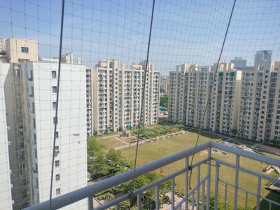 Balcony Image of 1245 Sq.ft 3 BHK Apartment / Flat for sale in Unitech The Residences, Sector 33 Gurgaon for Rs. 26000000