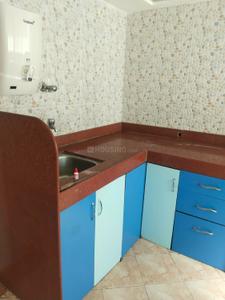 Kitchen Image of 600 Sq.ft 1 BHK Apartment / Flat for rent in Pisoli Pune for Rs. 24000