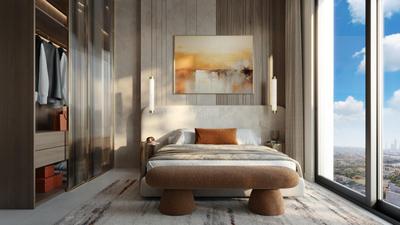 Bedroom Image of 678 Sq.ft 1 BHK Apartment / Flat for sale in Jebel Ali Village Dubai for Rs. 31526098