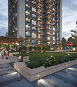Image of 1325 Sq.ft 2 BHK Apartment / Flat for sale in Veer Swastik Hills, Pal Gam, Surat for Rs. 6000000